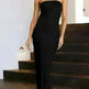Spring And Summer New European And American Elegant Socialite Sleeveless Backless Tube Top Dress Women - EX-STOCK CANADA