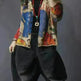 Spring Printed Knitted Cardigan Women Retro National Style Top - EX-STOCK CANADA
