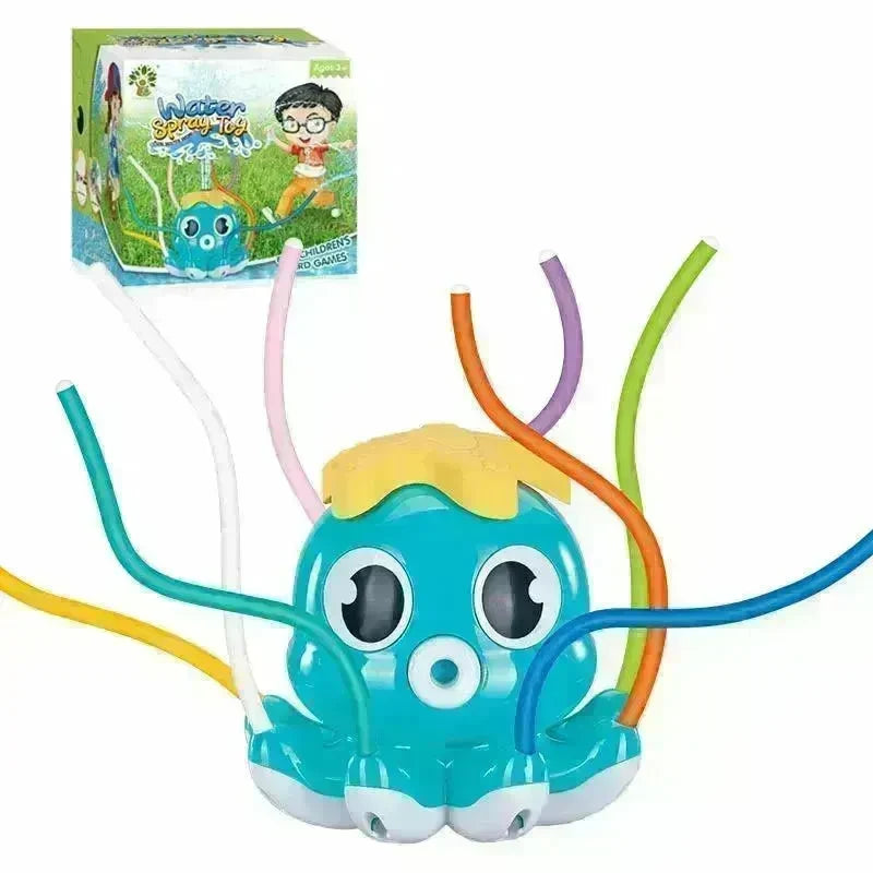Sprinkler Outdoor Water Spray Toy Garden Water Toys Summer Yard Cartoon Splash Sprinkler Baby Bath Toy For Kids - EX-STOCK CANADA