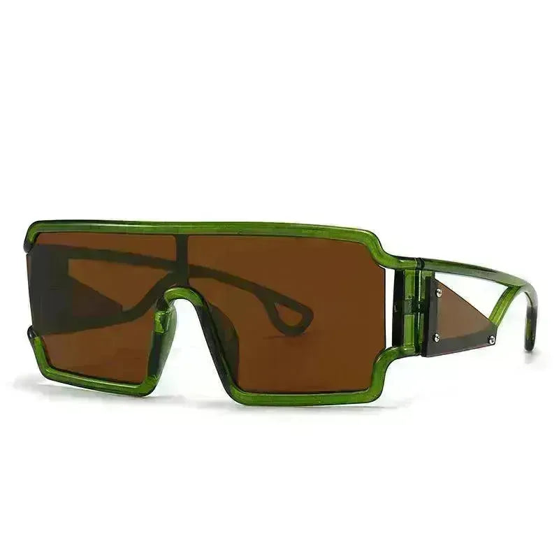 Square Fashion Large Rim Vintage Sunglasses - EX-STOCK CANADA