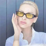 Square-rimmed Glasses Thick Frame Women's Fashion Sunglasses - EX-STOCK CANADA