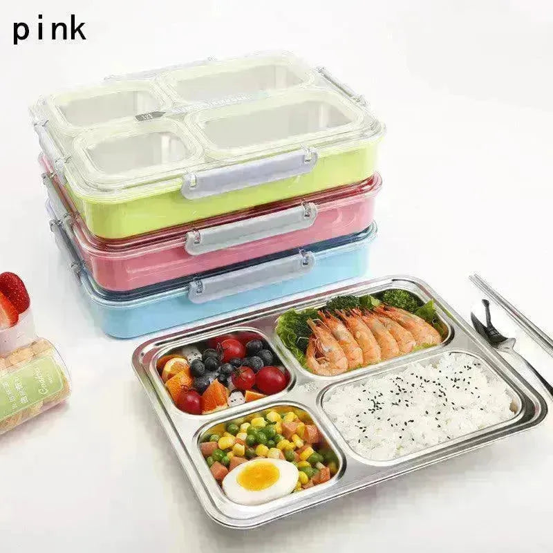 Stainless Steel Insulated Lunch Box Elementary School Children - EX-STOCK CANADA