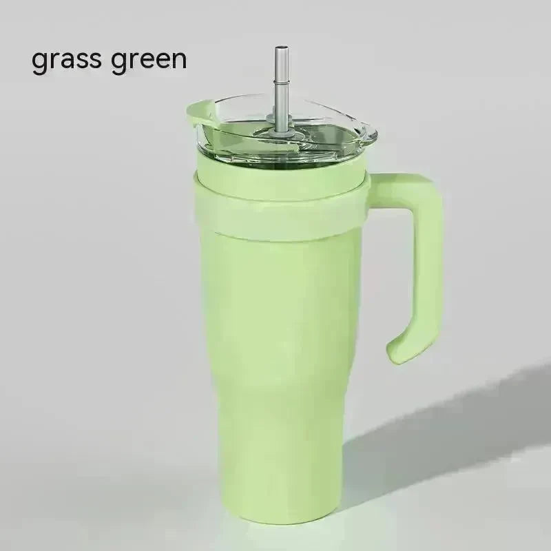 Stainless Steel Large Capacity Vacuum Insulated Straw Cup - EX-STOCK CANADA