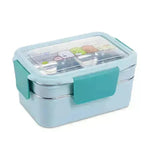 Stainless steel lunch box double lunch box - EX-STOCK CANADA