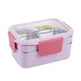 Stainless steel lunch box double lunch box - EX-STOCK CANADA