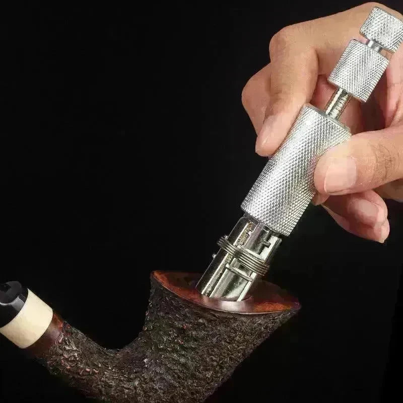 Stainless Steel Tobacco 6 Blade Adjustable Pipe Reamer Cleaner Multifunctional Pipe Smoking Accessories. - EX-STOCK CANADA