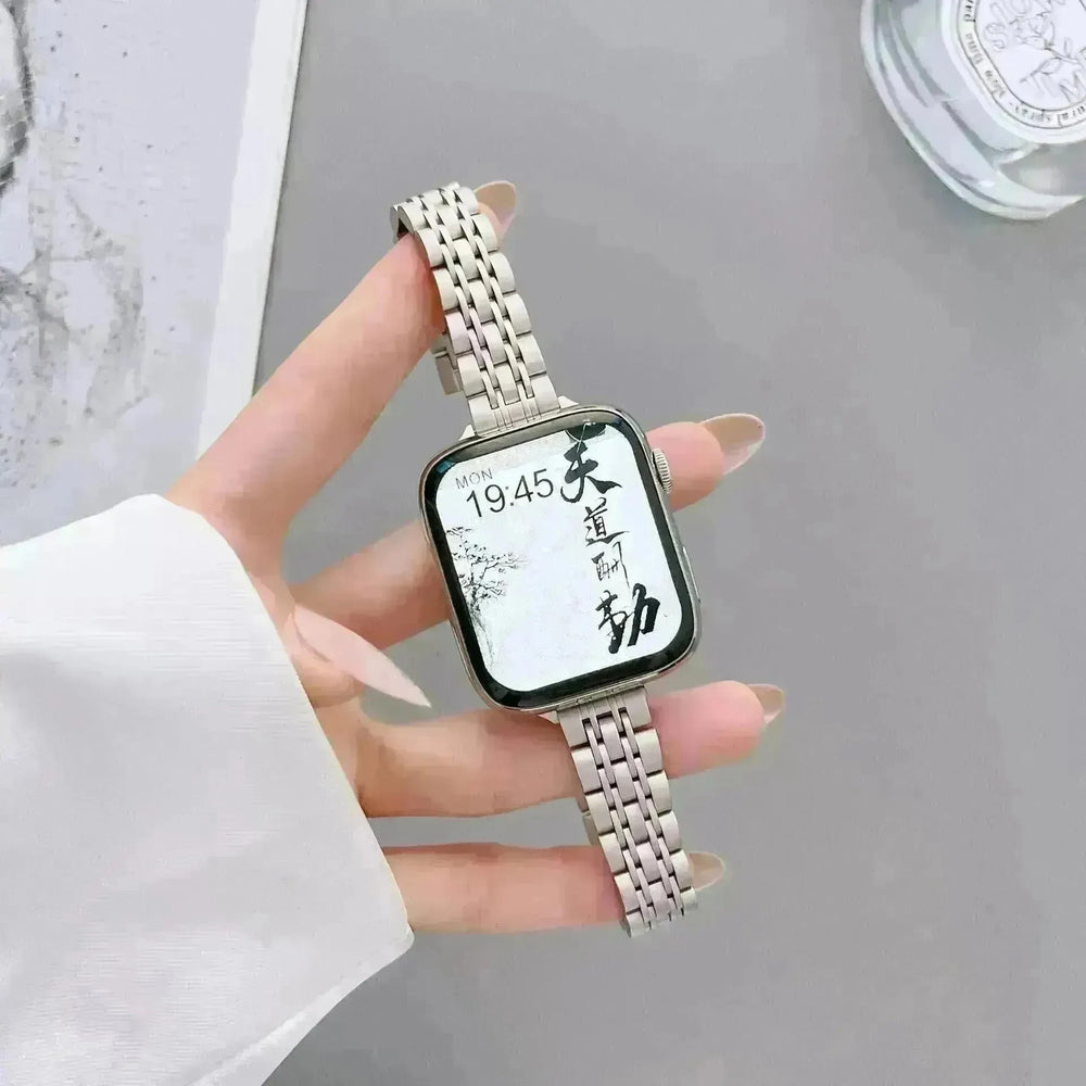 Starlight Color Metal Stainless Steel Watch Strap - EX-STOCK CANADA