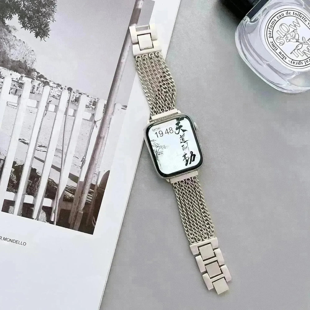 Starlight Color Metal Stainless Steel Watch Strap - EX-STOCK CANADA