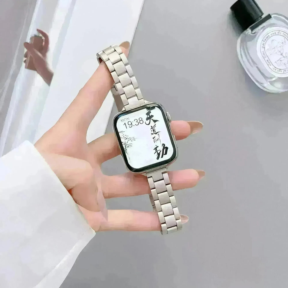 Starlight Color Metal Stainless Steel Watch Strap - EX-STOCK CANADA