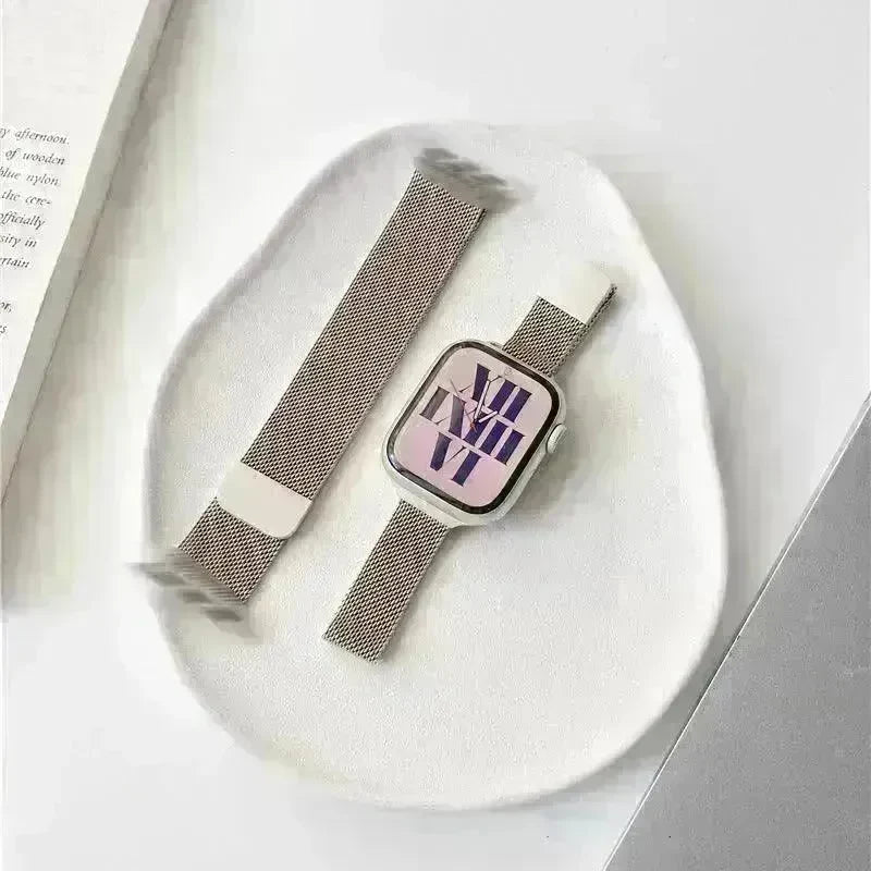 Starlight Color Metal Stainless Steel Watch Strap - EX-STOCK CANADA