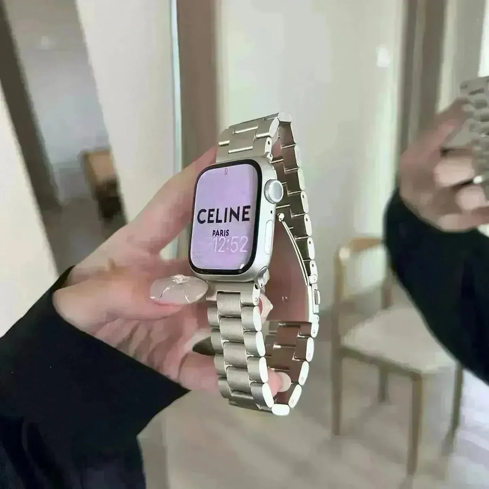 Starlight Color Metal Stainless Steel Watch Strap - EX-STOCK CANADA