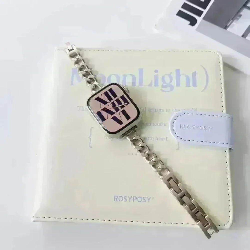 Starlight Color Metal Stainless Steel Watch Strap - EX-STOCK CANADA