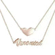 Sterling Silver Personalized Custom Jewelry Heart-shaped - EX-STOCK CANADA