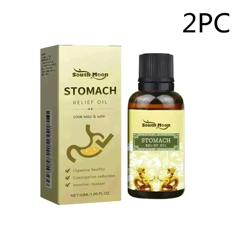 Stomach Relief Oil | Abdominal Soothing Olive, Rose and Grape Seed Oils -Increase Appetite and Reduce Belly Fat Supply for Women and Teen Girls - EX-STOCK CANADA