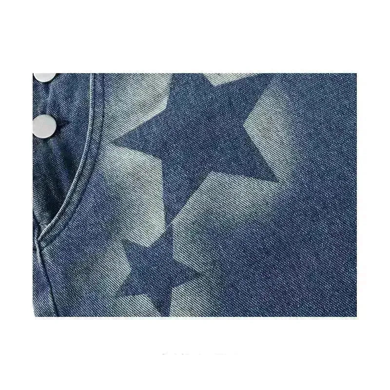 Straight Leg Wide Leg Denim Strap Pants - EX-STOCK CANADA