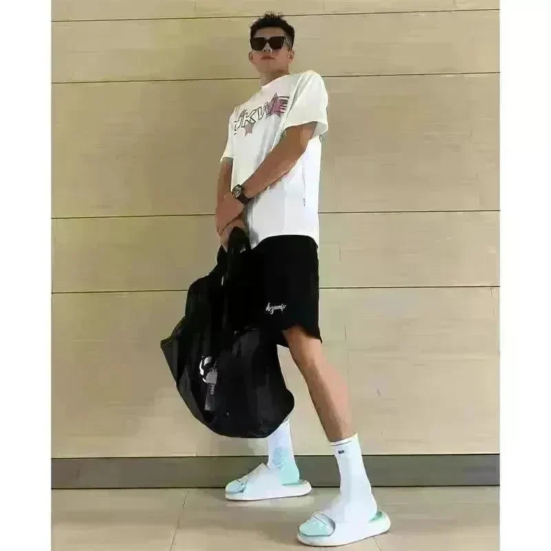 Straight Loose Casual Pants Trendy Sports - EX-STOCK CANADA