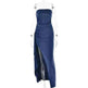 Strapless Split Long Dress Summer Fashion Pleated Bridesmaid Dress For Womens Party Wedding Clothing - EX-STOCK CANADA