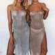 Summer Beach Wear Knitting Swimwear Mesh Beach Dress - EX-STOCK CANADA