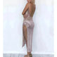 Summer Beach Wear Knitting Swimwear Mesh Beach Dress - EX-STOCK CANADA