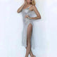 Summer Beach Wear Knitting Swimwear Mesh Beach Dress - EX-STOCK CANADA