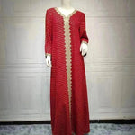 Summer Bronzing Arab Dubai Gown - EX-STOCK CANADA