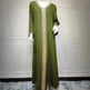 Summer Bronzing Arab Dubai Gown - EX-STOCK CANADA
