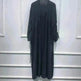 Summer Dubai Middle East Stitching Sleeved Cardigan Women's Abaya Dress Robe - EX-STOCK CANADA