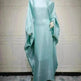 Summer Fashion Satin Waist Abaya Dress for Arab Dubai Turkey Middle East Women - EX-STOCK CANADA