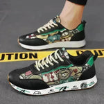 Summer Fashionable and Stylish Breathable Canvas Sports Casual Sneakers for Men - EX-STOCK CANADA
