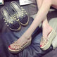 Summer Korean Style Thick-soled Wedge Slippers - EX-STOCK CANADA