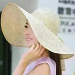 Summer Korean version of the tide hat female folding summer beach hat sun hat - EX-STOCK CANADA
