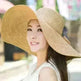 Summer Korean version of the tide hat female folding summer beach hat sun hat - EX-STOCK CANADA
