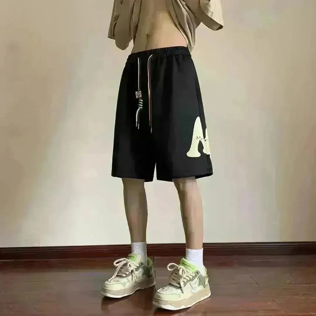 Summer Loose Casual Drawstring Couple Sports Shorts - EX-STOCK CANADA