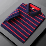 Summer Men's Casual Short-sleeved Knitting Polo Shirt - EX-STOCK CANADA