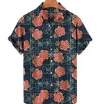 Summer Men's Hawaiian 3D Digital Printing Shirt Short Sleeve - EX-STOCK CANADA
