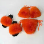 Summer New Underwear Fox Fur Solid Color Split - EX-STOCK CANADA