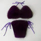 Summer New Underwear Fox Fur Solid Color Split - EX-STOCK CANADA