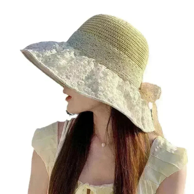 Summer Seaside Vacation Sun Protection Sun Hat Fashion Foldable - EX-STOCK CANADA
