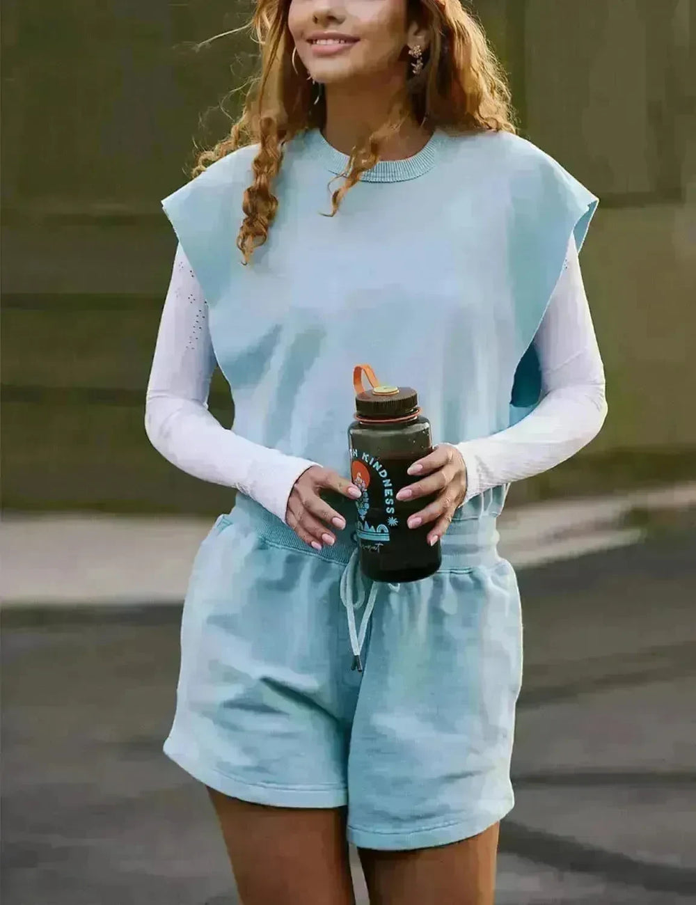 Summer Sleeveless Cotton Backless Short Women Jumpsuit Casual Loose Top And Drawstring Shorts Overall For Womens Clothing - EX-STOCK CANADA