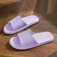 Summer Slipper Indoor House Shoes For Men Women Couples Solid Color Rhombus Striped Non-slip Bathroom Slippers - EX-STOCK CANADA