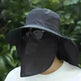 Summer Sunhat Men's Sun Protection Hat With Shawl And Neck Protection Design Breathable Anti-UV And Insect-proof Hiking Fishing Hat Outdoor - EX-STOCK CANADA