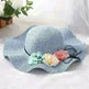 Summer wreath parent-child hat - EX-STOCK CANADA