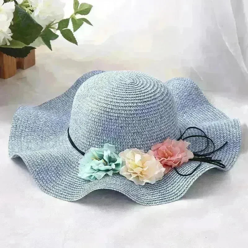 Summer wreath parent-child hat - EX-STOCK CANADA