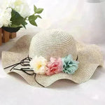 Summer wreath parent-child hat - EX-STOCK CANADA