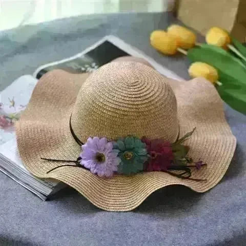 Summer wreath parent-child hat - EX-STOCK CANADA