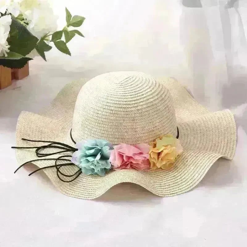 Summer wreath parent-child hat - EX-STOCK CANADA