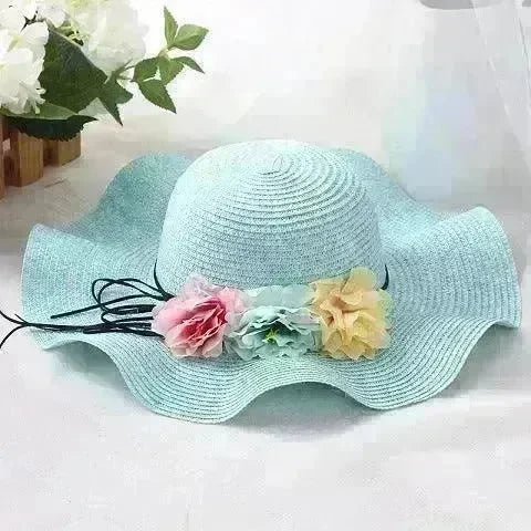 Summer wreath parent-child hat - EX-STOCK CANADA
