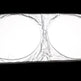 Sun block coated silver cloth material double circle - EX-STOCK CANADA
