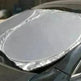 Sun block coated silver cloth material double circle - EX-STOCK CANADA