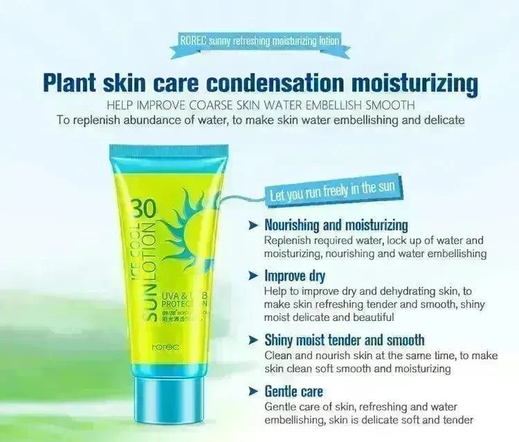 Sunscreen Cream Protetor Facial Cream Sunscreen Clear Moisturizing Lotion - EX-STOCK CANADA